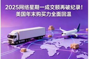 2025網(wǎng)絡(luò)星期一成交額再破紀(jì)錄！美國年末購買力全面回溫